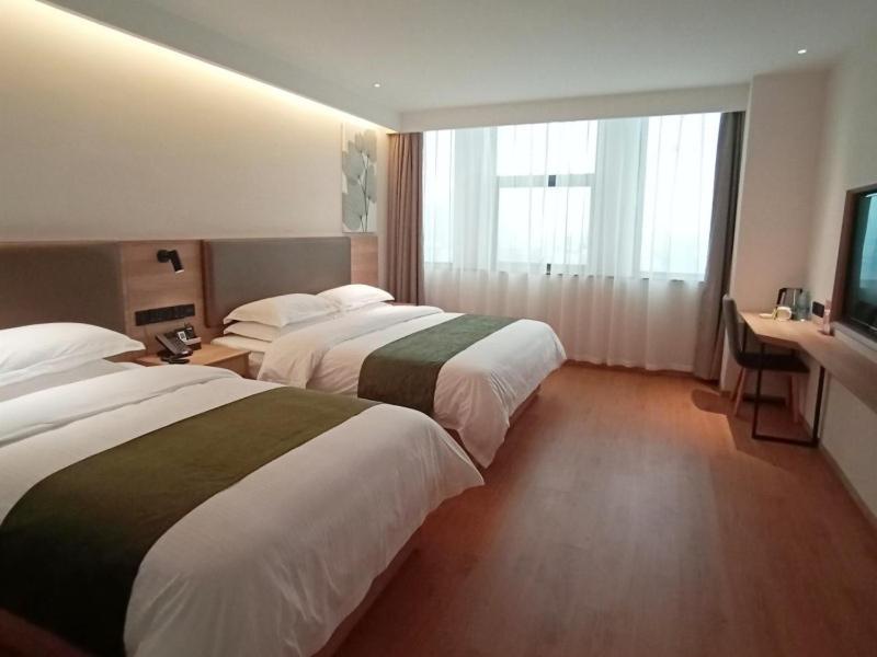 Greentree Inn Jiujiang Railway Station Business Hotel Eksteriør bilde