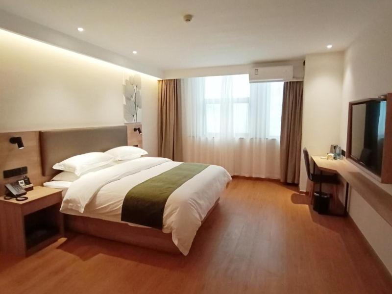 Greentree Inn Jiujiang Railway Station Business Hotel Eksteriør bilde