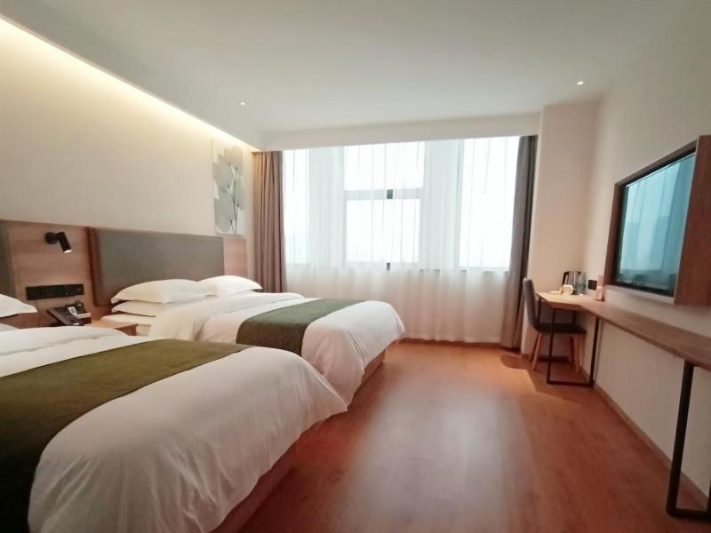 Greentree Inn Jiujiang Railway Station Business Hotel Eksteriør bilde
