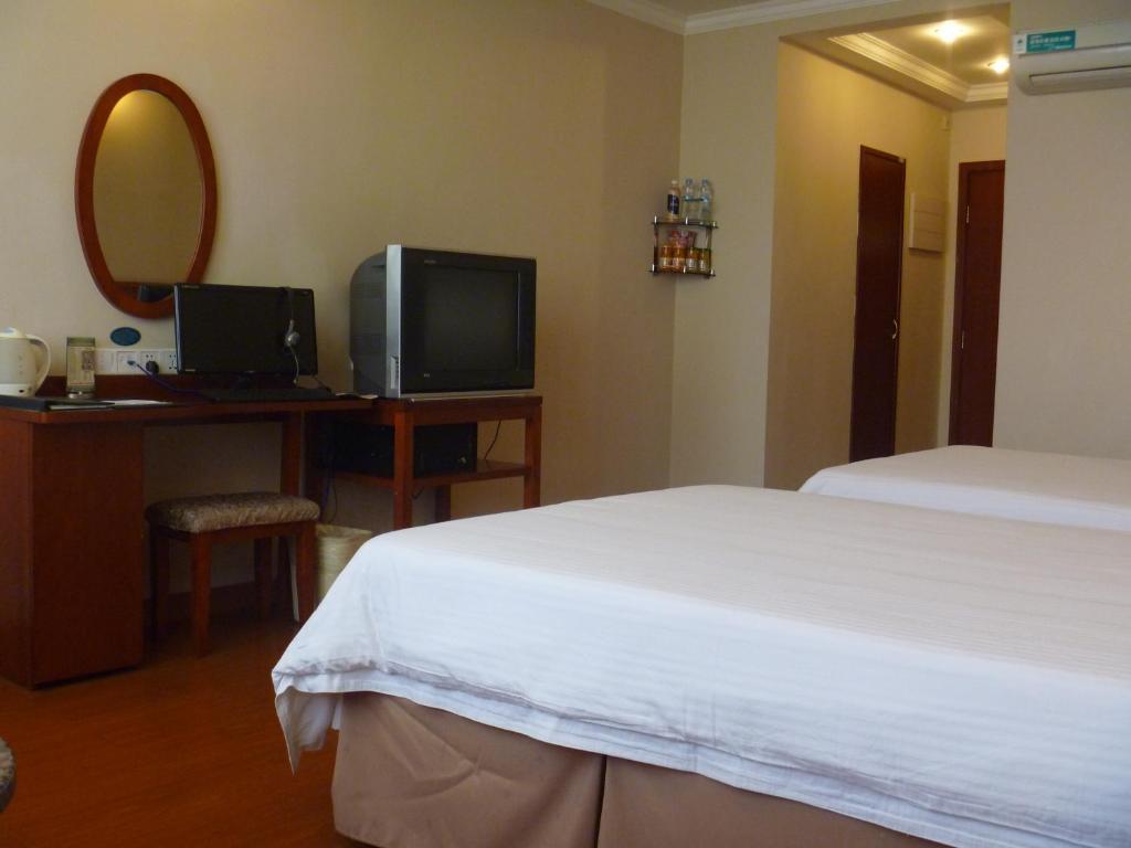 Greentree Inn Jiujiang Railway Station Business Hotel Rom bilde