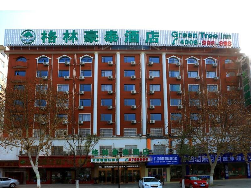 Greentree Inn Jiujiang Railway Station Business Hotel Eksteriør bilde