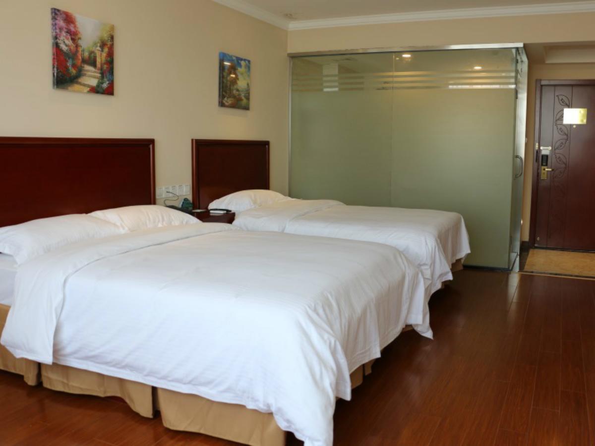 Greentree Inn Jiujiang Railway Station Business Hotel Eksteriør bilde
